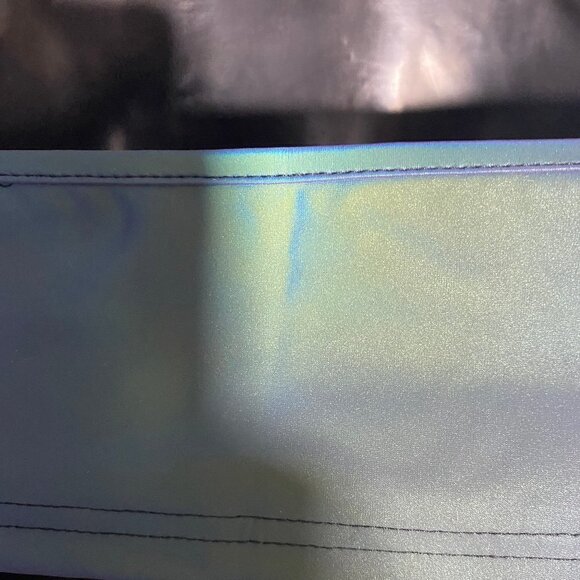 Iridescent Green & Blue Bikini Top & Green Bottom - Picture 6 of 12